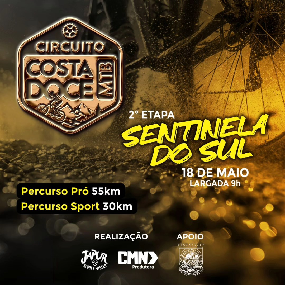 2° ETAPA DE MOUNTAIN BIKE - ETAPA SENTINELA DO SUL/RS 